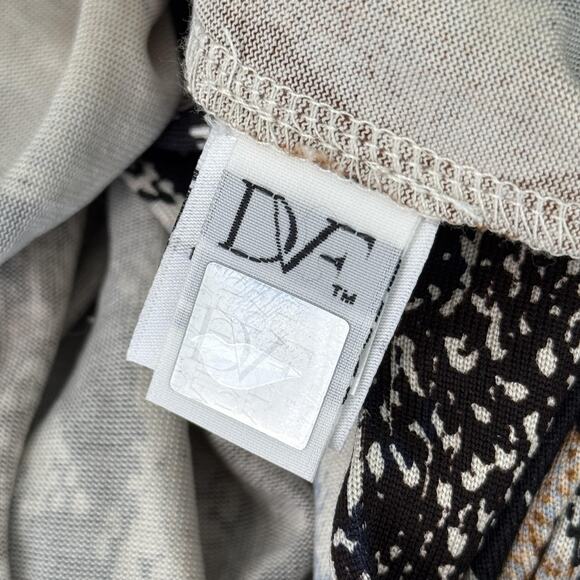 Diane Von Furstenberg Wrap Dress Womens 14 Silk Snakeskin Print New Julian Two - Picture 8 of 13